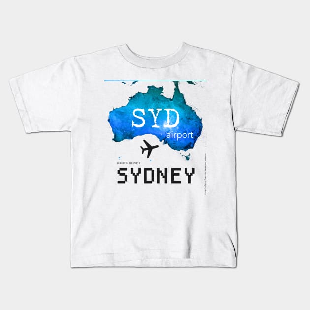 SYDNEY Kids T-Shirt by Woohoo